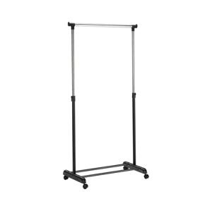 Halmar Mobilný kovový vešiak 170x88 cm čierna/chróm