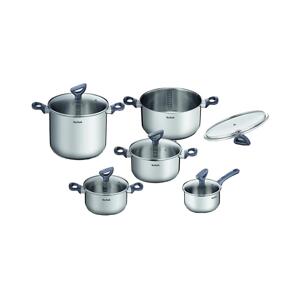 Tefal Tefal - Sada hrncov 10 ks DAILY COOK nerez