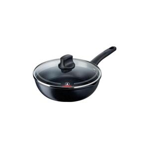 Tefal Tefal - Panvica s pokrievkou BLACK STONE 26 cm