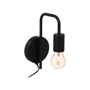 Atmosphera Atmosphera - Nástenná lampa KELI 1xE27/40W/230V čierna