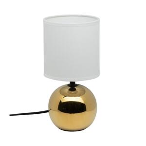 Atmosphera Atmosphera - Stolná lampa TIMÉO 1xE14/60W/230V zlatá/biela
