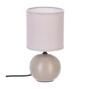 Atmosphera Atmosphera - Stolná lampa TIMÉO 1xE14/60W/230V taupe/krémová