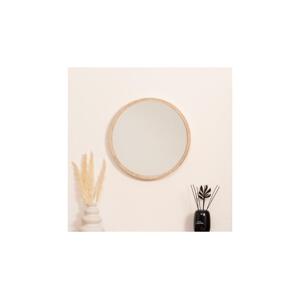 Atmosphera Atmosphera - Nástenné zrkadlo OLAV pr. 52 cm paulovnia