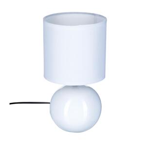 Atmosphera Atmosphera - Stolná lampa TIMÉO 1xE14/60W/230V lesklá biela