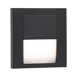 Paulmann Paulmann 80001 - LED/1W Schodiskové svietidlo TSARO 230V čierna