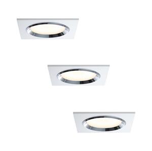 Paulmann Paulmann 92695 - SADA 3x LED Stmievateľné podhľadové svietidlo DICE 3xLED/8W/230V