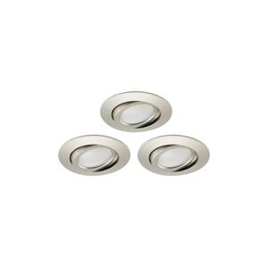 Brilo Brilo - SADA 3x LED Stm. kúpeľňové podhľadové svietidlo LED/5W/230V IP23