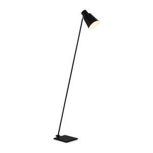 Brilo Brilo - Stojacia lampa 1xE27/10W/230V čierna