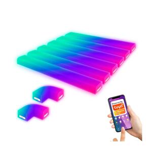 Brilo Brilo - LED RGBIC Stm. magnetická svetelná lišta Smart LED/24W/230V Wi-Fi Tuya