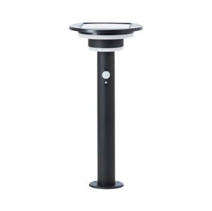 Brilliant Brilliant - LED Solárna lampa so senzorom GARVINA LED/3W/3,7V 45 cm IP44 čierna