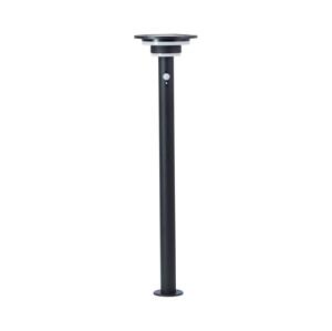 Brilliant Brilliant - LED Solárna lampa so senzorom GARVINA LED/3W/3,7V 85 cm IP44 čierna