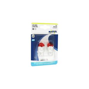 Narva SADA 2x LED Autožiarovka W21W W3x16d/1,75W/12V červená - Narva 18100RPNVAB2