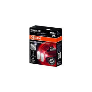 Osram SADA 2x LED Autožiarovka NIGHT BREAKER W2.1x9.5d/1W/12V 5700K - Osram