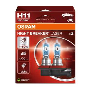Osram SADA 2x Autožiarovka NIGHT BREAKER H11 PGJ19-2/55W/12V - Osram