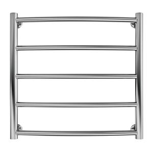 Mario-Radiators Kúpeľňový rebríkový radiátor CLASSIC 102W/230V 50x53 cm nerez/lesklý chróm