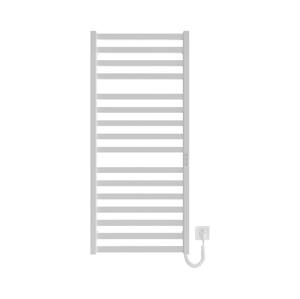 Mario-Radiators Kúpeľňový rebríkový radiátor HF OXFORD 255W/230V 117x53 cm biela pravá