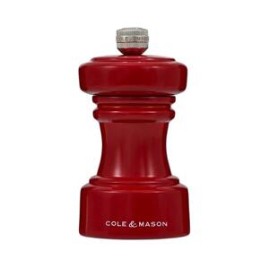 Cole&Mason Cole&Mason - Mlynček na soľ HOXTON 10,4 cm buk/červená