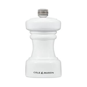 Cole&Mason Cole&Mason - Mlynček na soľ HOXTON 10,4 cm buk/lesklá biela