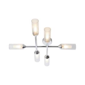 Endon Endon 95045 - Kúpeľňový prisadený luster NATORI 6xG9/3W/230V IP44 lesklý chróm
