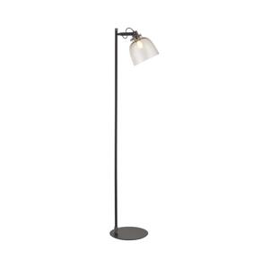 Endon Endon 107013 - Stojacia lampa URBAN 1xE27/10W/230V čierna/dymová