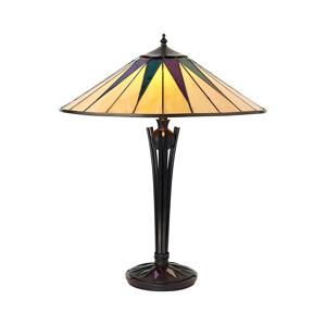 Endon Endon 64045 - Stolná lampa DARK STAR 2xE27/60W/230V pr. 49 cm