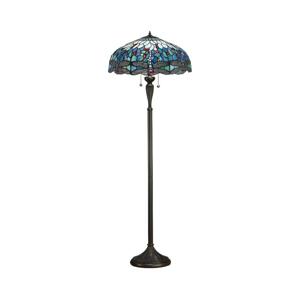 Endon Endon 64069 - Stojacia lampa DRAGONFLY 2xE27/60W/230V pr. 50 cm