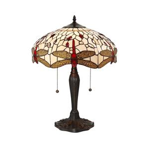 Endon Endon 64085 - Stolná lampa DRAGONFLY 2xE27/60W/230V pr. 41 cm