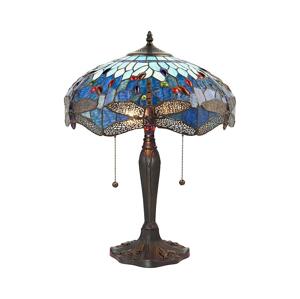 Endon Endon 64089 - Stolná lampa DRAGONFLY 2xE27/60W/230V pr. 41 cm