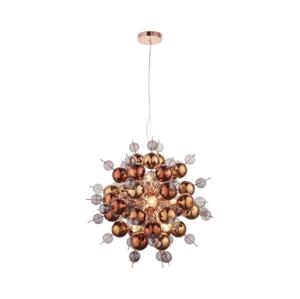 Endon Endon 81584 - Luster na lanku JOULES 9xE14/7W/230V medená