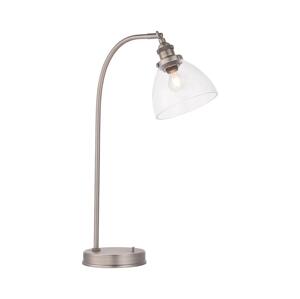 Endon Endon 91740 - Stolná lampa HANSEN 1xE14/40W/230V matný chróm