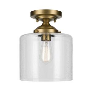 Elstead Kichler KL-WINSLOW-SF-NBR-Strop. svietidlo WINSLOW 1xE27/60W/230V pr.21,6cm mosadz
