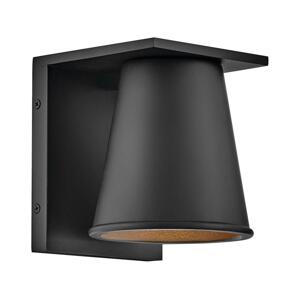 Elstead Hinkley HK-HANS-S-BLK -LED Vonkajšie nástenné svietidlo HANS 1xGU10/8W/230V IP44