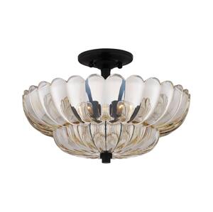 Elstead Quoizel QZ-WHITECAP-SF-M - Stropné svietidlo WHITECAP 4xE14/40W/230V pr. 39,5 cm