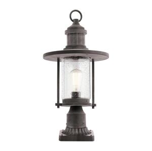Elstead Kichler KL-RIVERWOOD3-M - Vonkajšia lampa RIVERWOOD 1xE27/60W/230V IP44 čierna