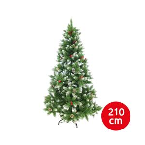Eurolamp Vianočný stromček SNOWY 210 cm borovica
