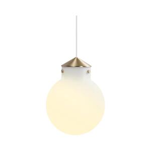 Nordlux Nordlux - Luster na lanku RAITO 1xE27/25W/230V mosadz/biela