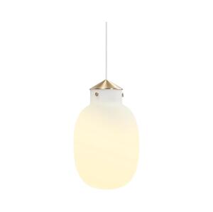 Nordlux Nordlux - Luster na lanku RAITO 1xE27/25W/230V mosadz/biela