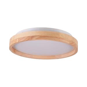 LED Stropné svietidlo JANUSZ LED/12W/230V pr. 27 cm IP44 dub