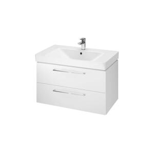 Cersanit Cersanit S801-338-DSM - Závesná kúpeľňová skrinka s umývadlom ELODY 80 cm biela