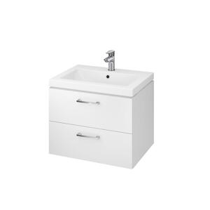 Cersanit Cersanit S801-147-DSM - Závesná kúpeľňová skrinka s umývadlom ELODY 60 cm biela