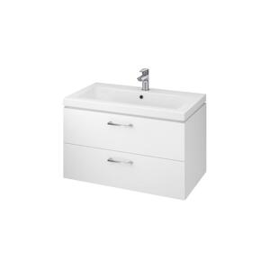 Cersanit Cersanit S801-149-DSM - Závesná kúpeľňová skrinka s umývadlom ELODY 80 cm biela