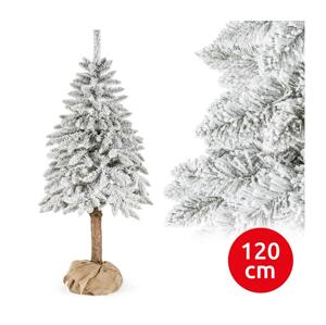 Vianočný stromček na kmeni NATURAL WITH SNOW 120 cm smrek