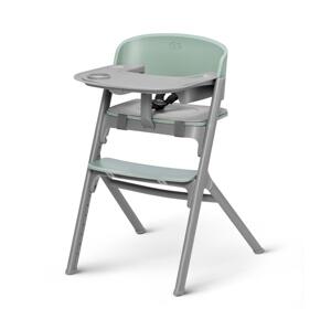Kinderkraft KINDERKRAFT SELECT - Detská jedálenská stolička 3v1 LIVY Premium Olive green