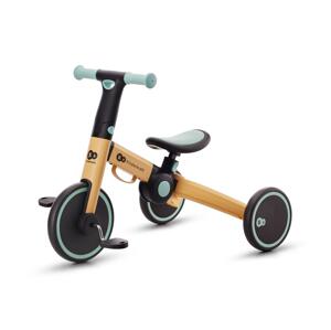 Kinderkraft KINDERKRAFT - Detské odrážadlo 3v1 4TRIKE žltá/mintová