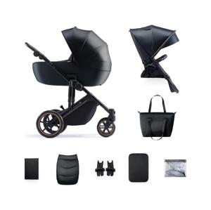 Kinderkraft KINDERKRAFT - Kombinovaný kočík 2v1 PRIME 2 čierna