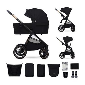 Kinderkraft KINDERKRAFT - Kombinovaný kočík 2v1 NEA 2 Midnigth black