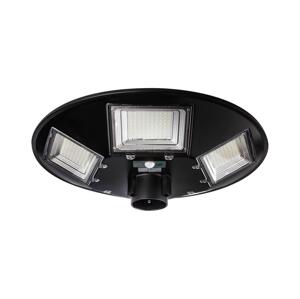 LED Solárna pouličná lampa so senzorom LED/22W/6V 6500K IP65 čierna + DO
