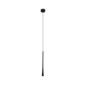 MAXLIGHT MAXLIGHT P0372 - LED Luster na lanku COFFEE LED/7W/230V pr. 3 cm čierna