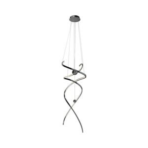MAXLIGHT MAXLIGHT P0500D -LED S. luster na lanku RITZ LED/100W/230V pr. 60 cm CRI 90 čierna