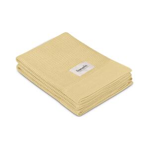 Lionelo Lionelo - Bambusová deka BAMBOO BLANKET 75x100 cm Žltý Citrón